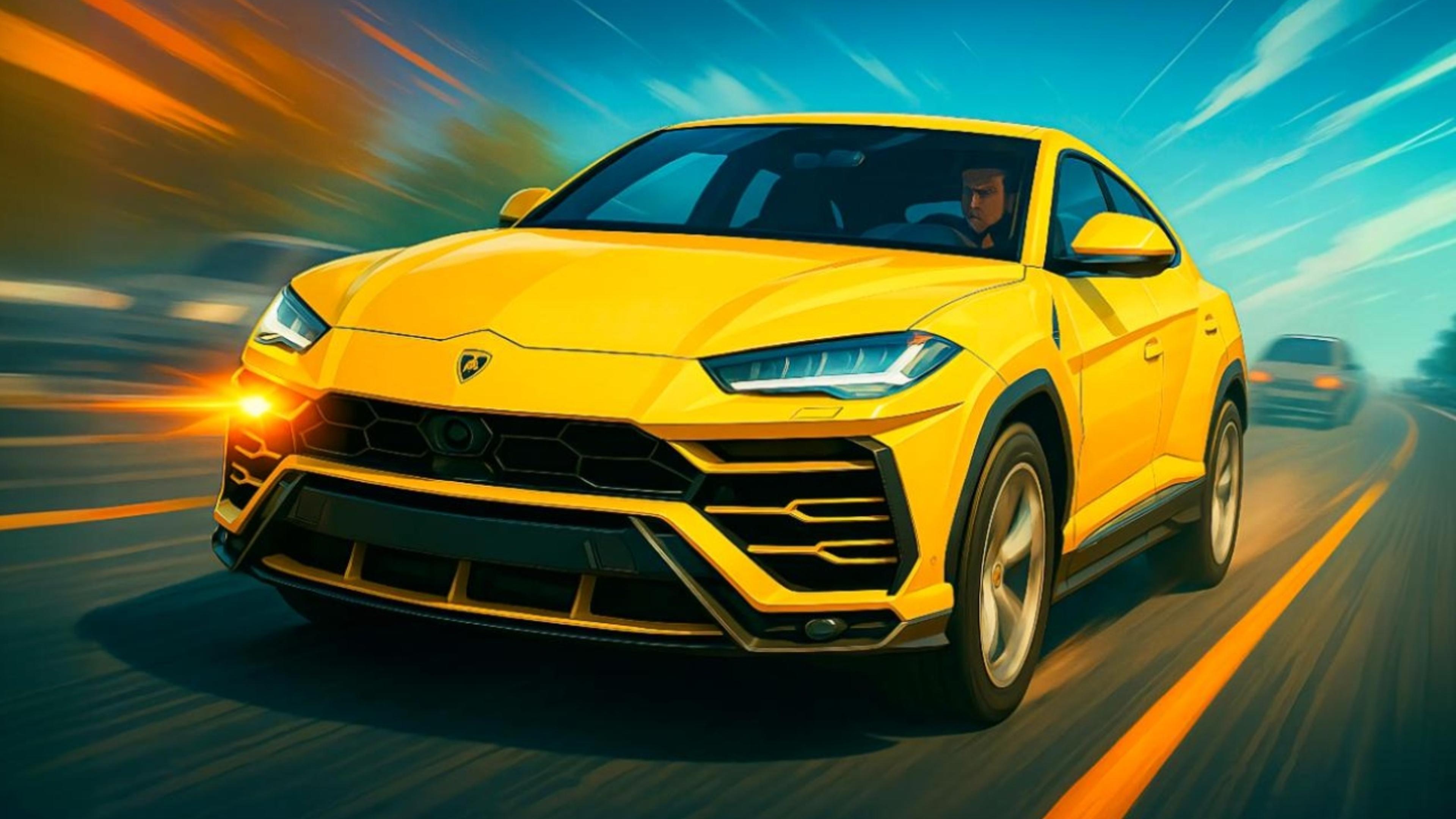 SUV Traffic Racer Logo