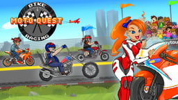 Moto Quest: Bike racing Logo