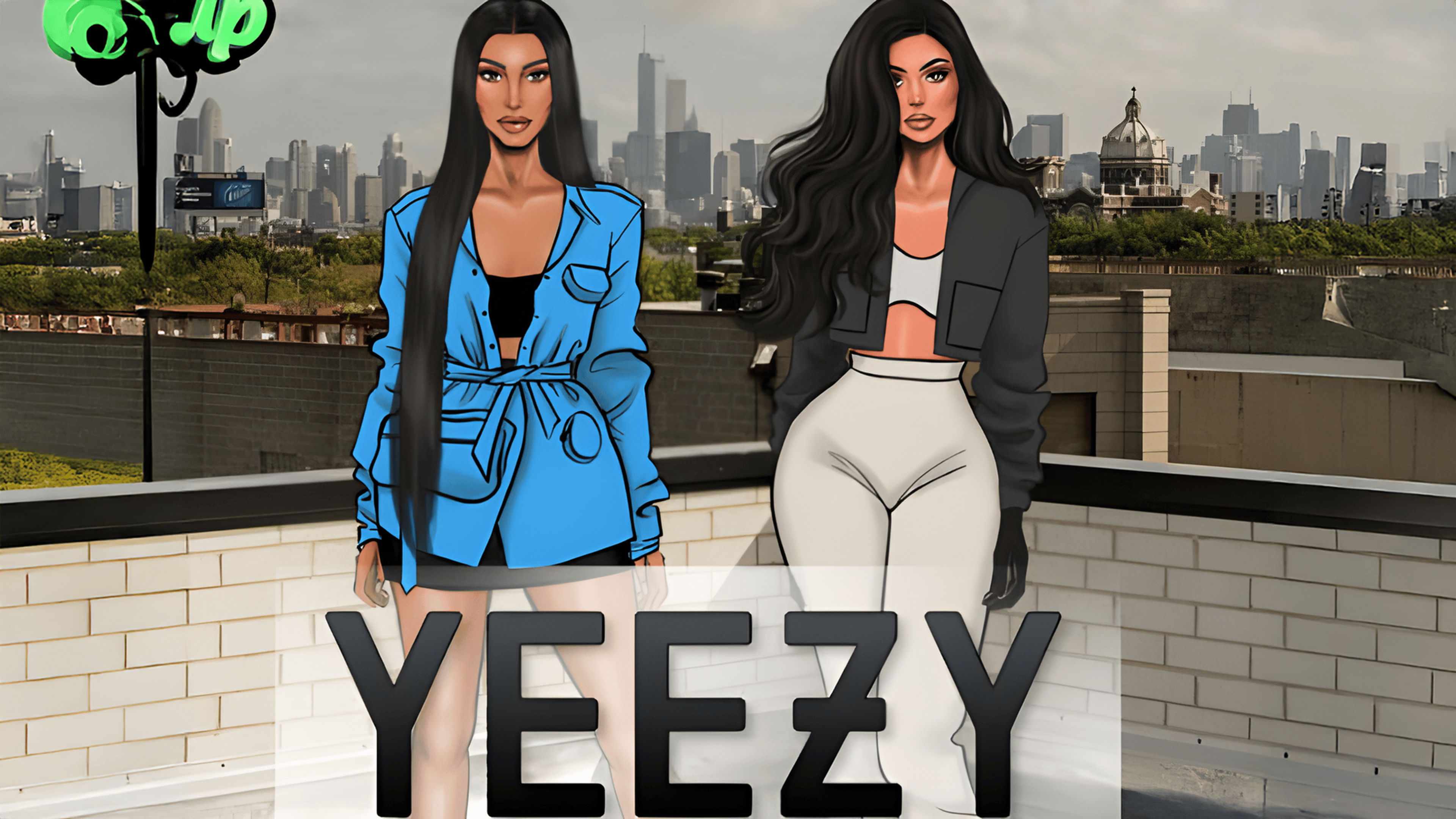 Yeezy Sisters Fashion Logo