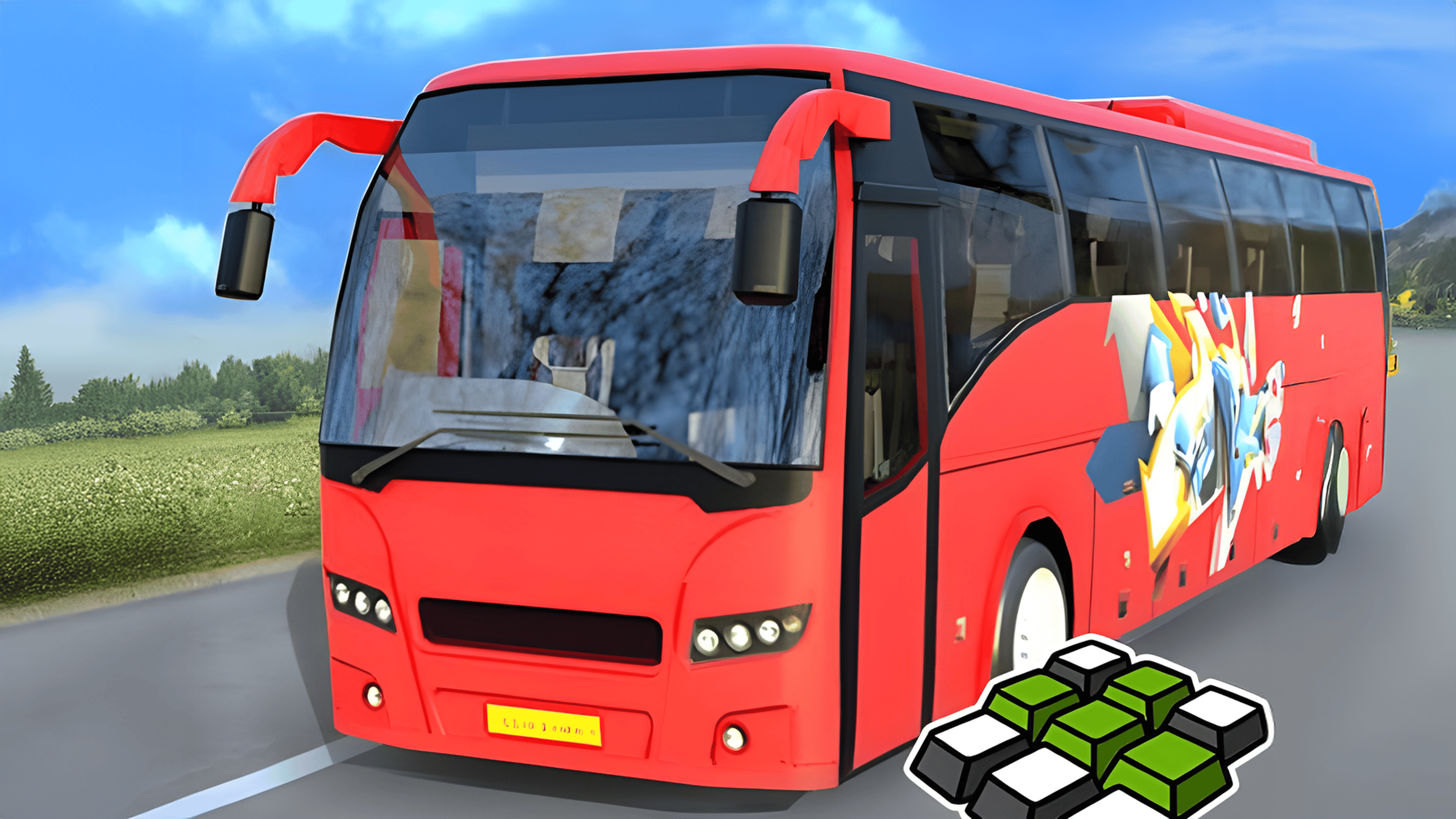 Indian Uphill Bus Simulator 3D Logo