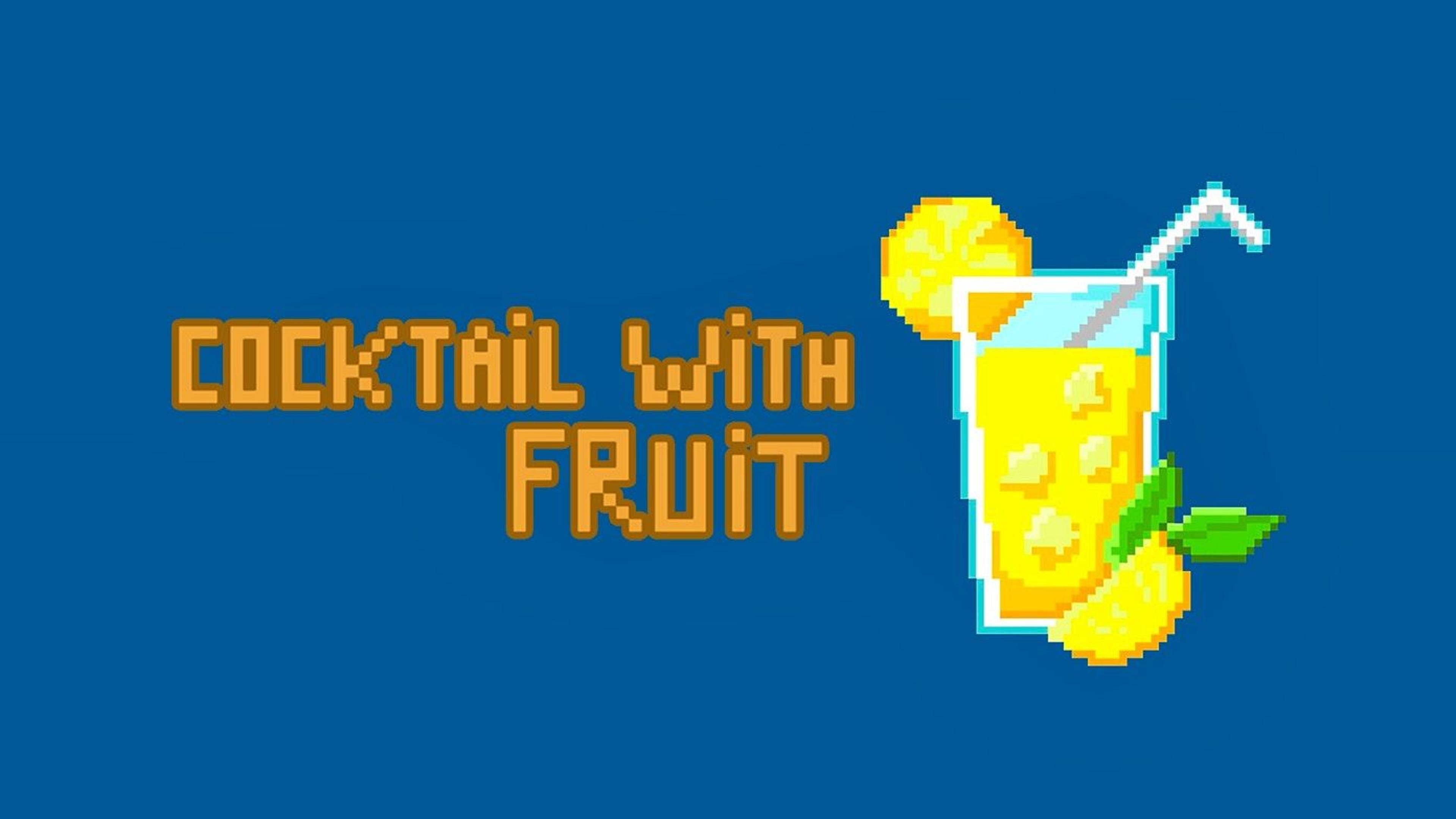 Cocktail with Fruit Logo