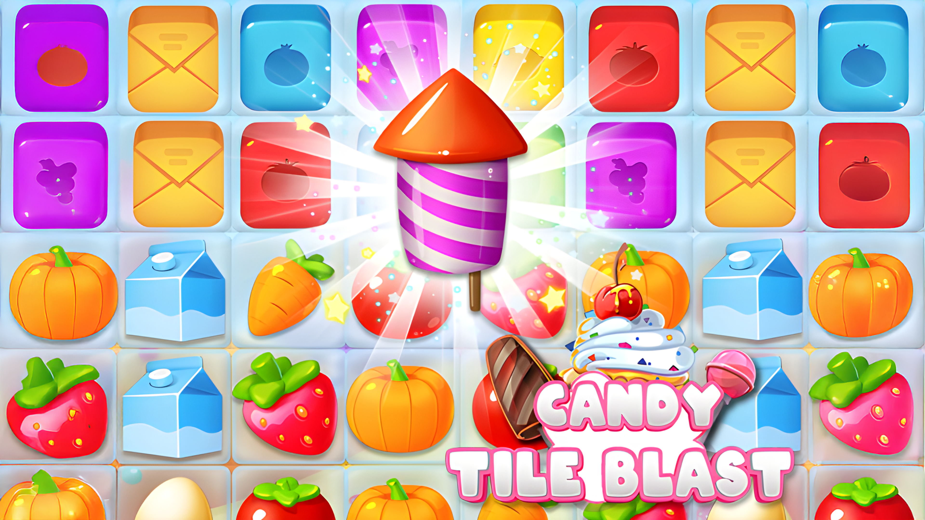 Candy Tile Blast Logo