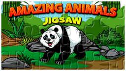Amazing Animals Jigsaw Logo