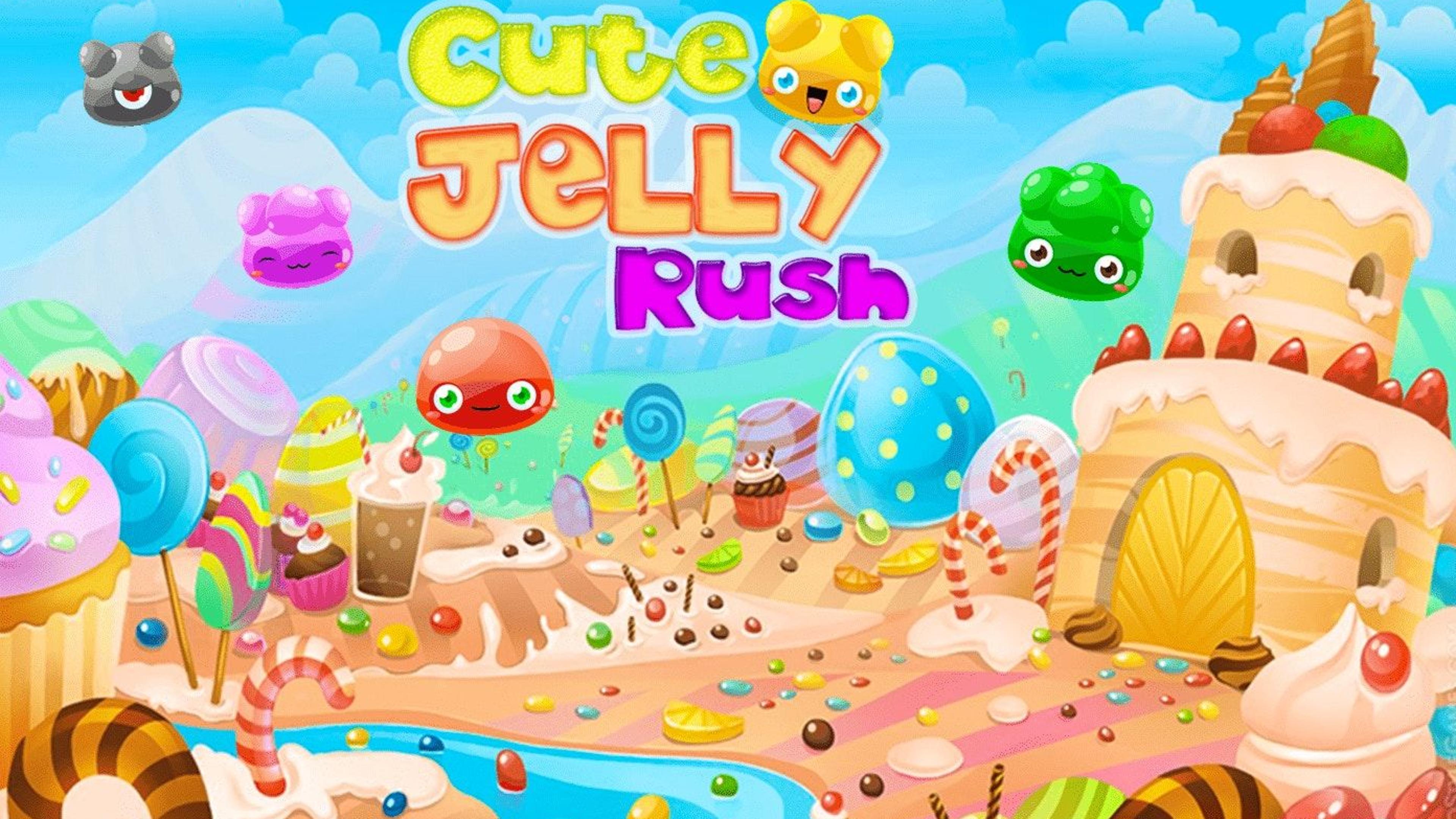 Cute Jelly Rush Logo
