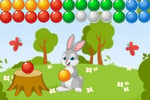 Bubble Shooter Bunny Logo