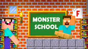 Monster School Challenges Logo