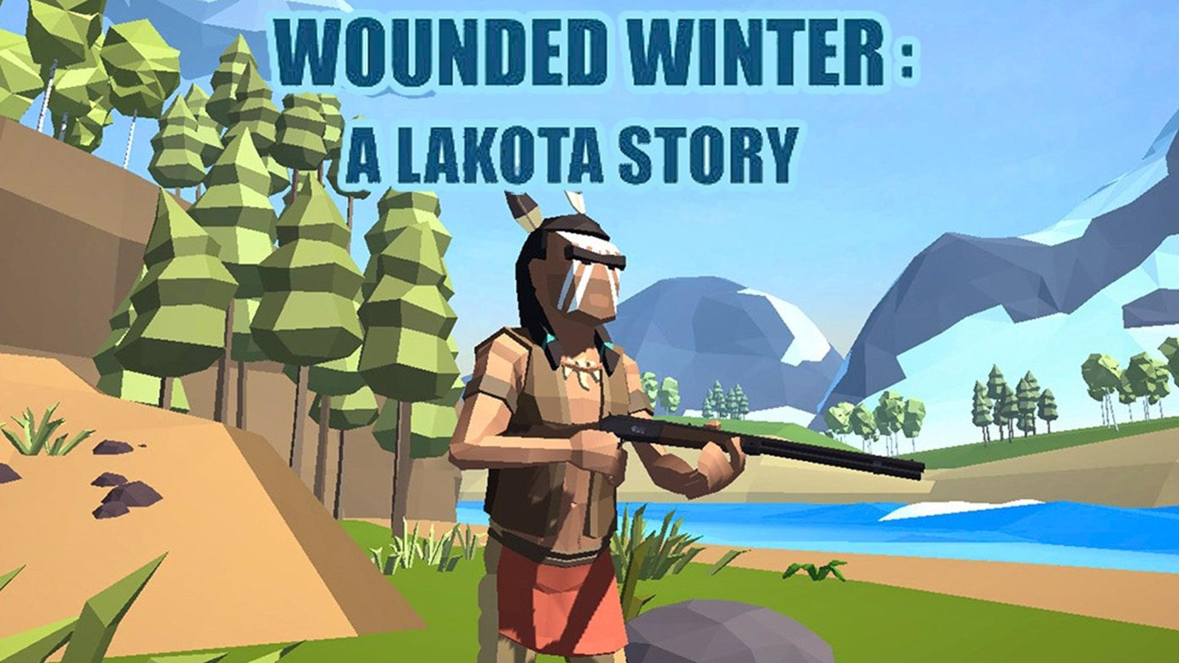  Wounded Winter A Lakota Story  Logo