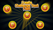 Create Challenge Text Fast Logo