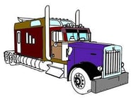 American Trucks Coloring Logo
