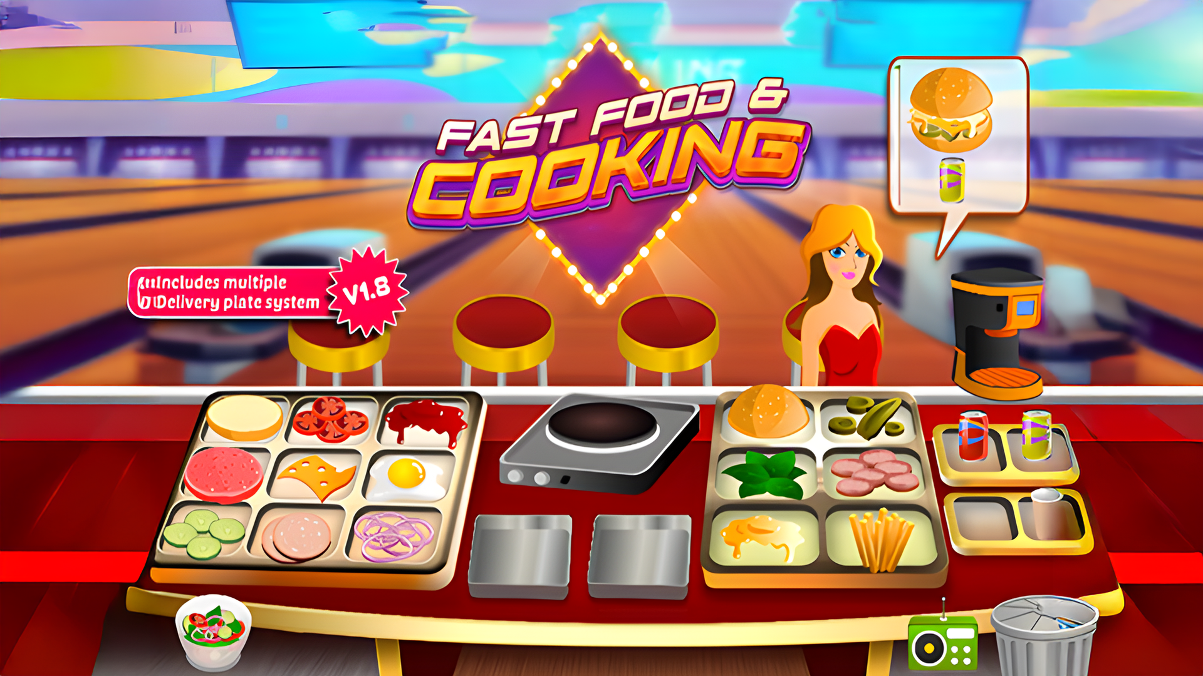 Fast Food Restaurant Logo