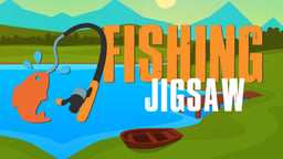 Fishing Jigsaw Logo