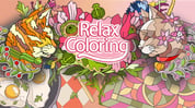 Relax Coloring Logo