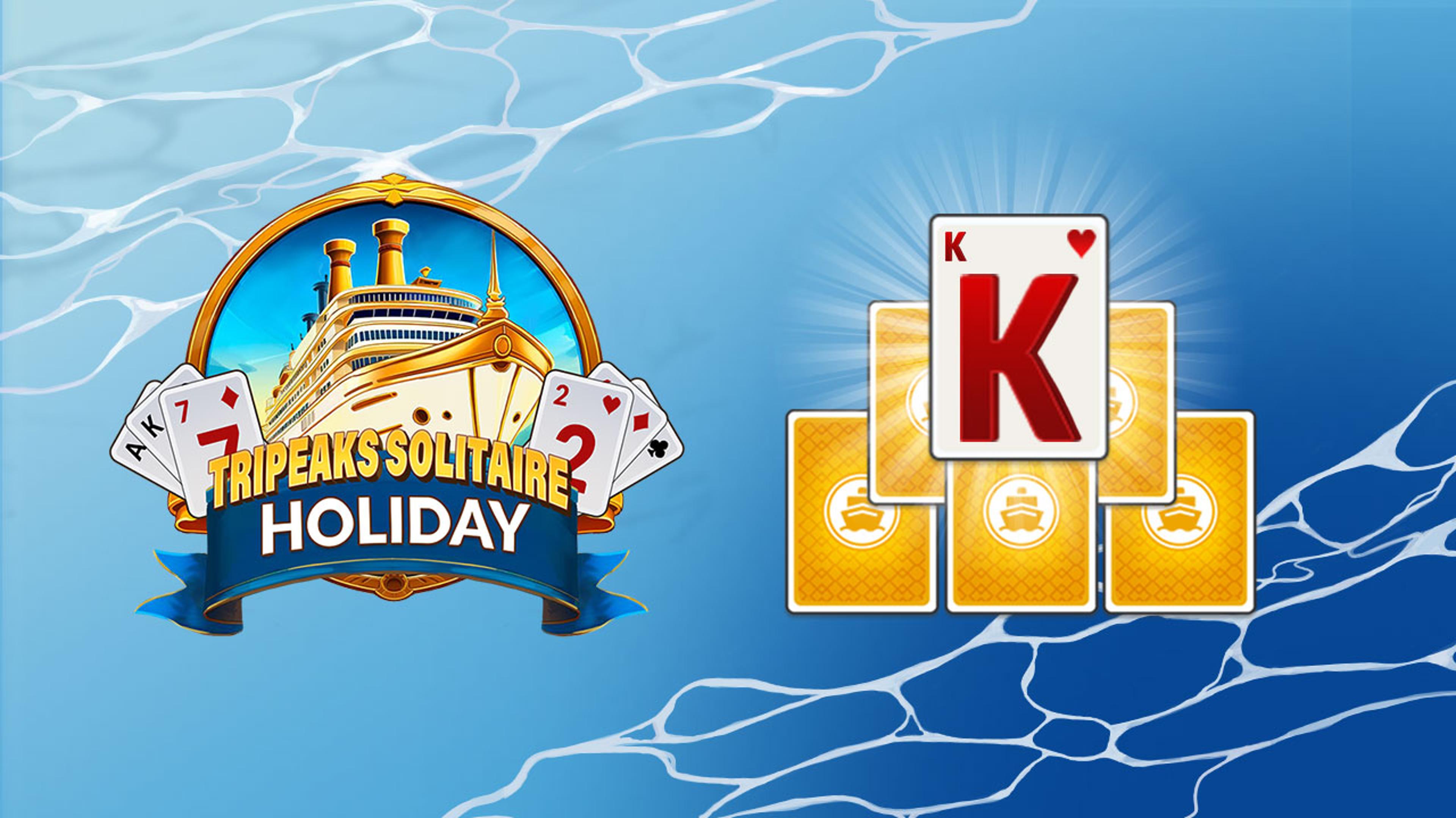 Tripeaks Solitaire Holiday Logo