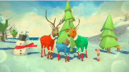 Deer Simulator Christmas Logo