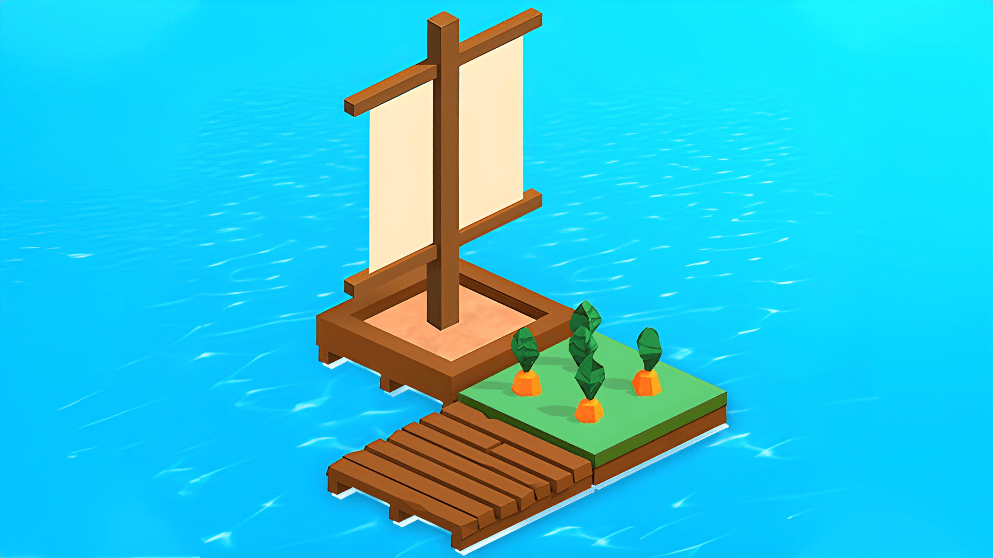 Idle Arks: Sail and Build Logo