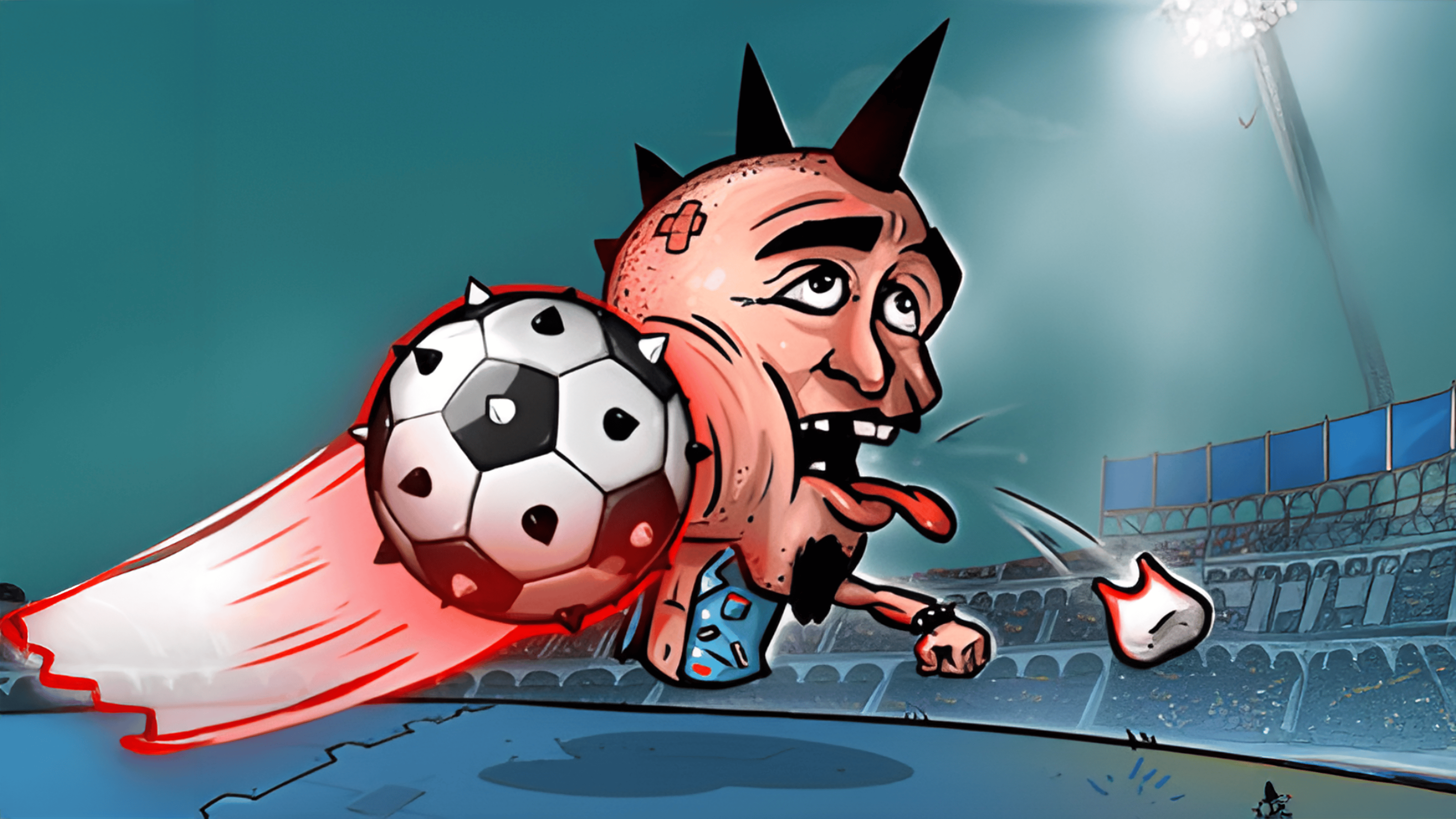 Puppet Football Fighters Logo