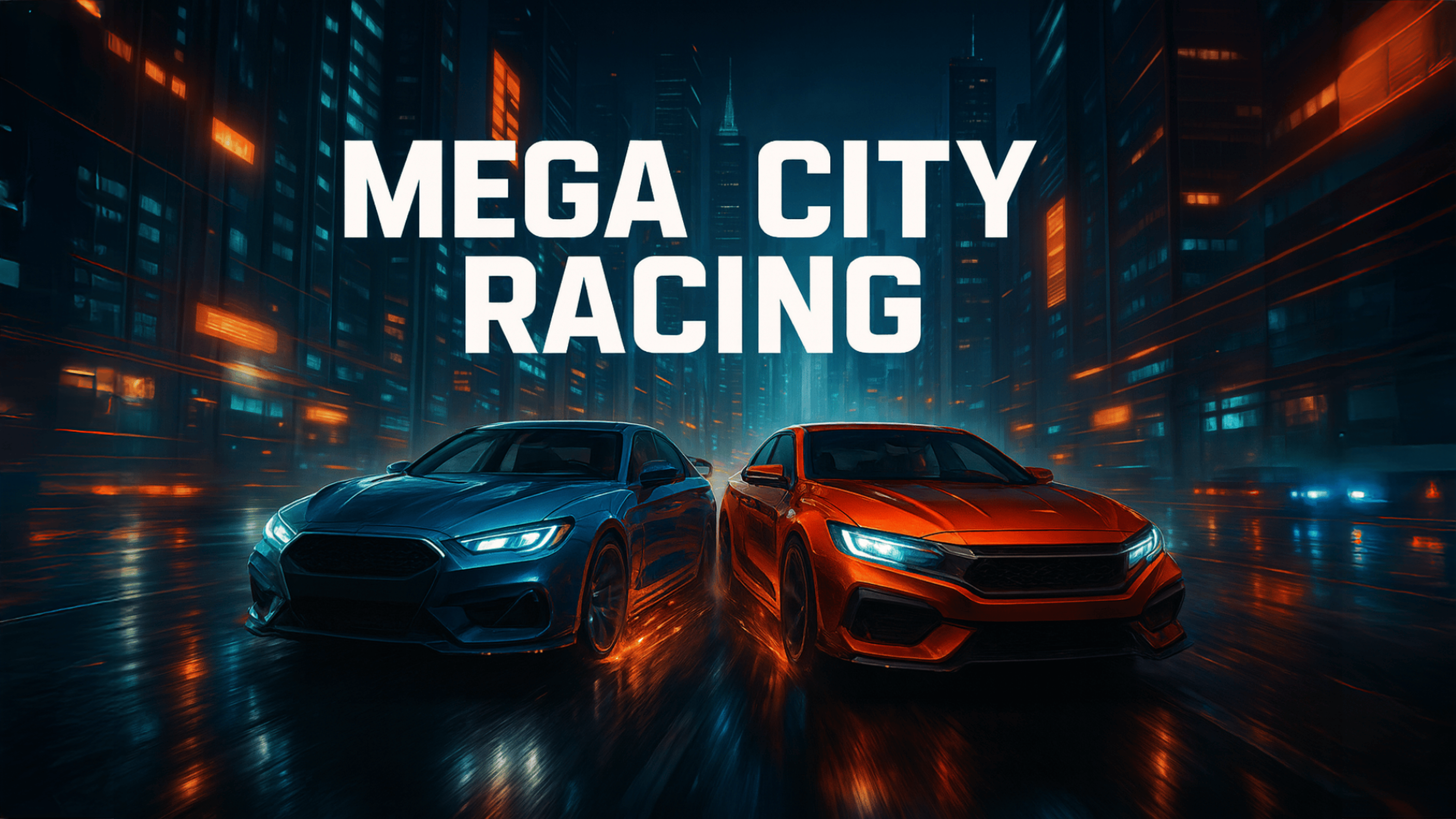 Mega City Racing Logo