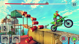 Bike Stunts Race Master Game 3D Logo