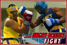 Angry Boxers Fight Logo