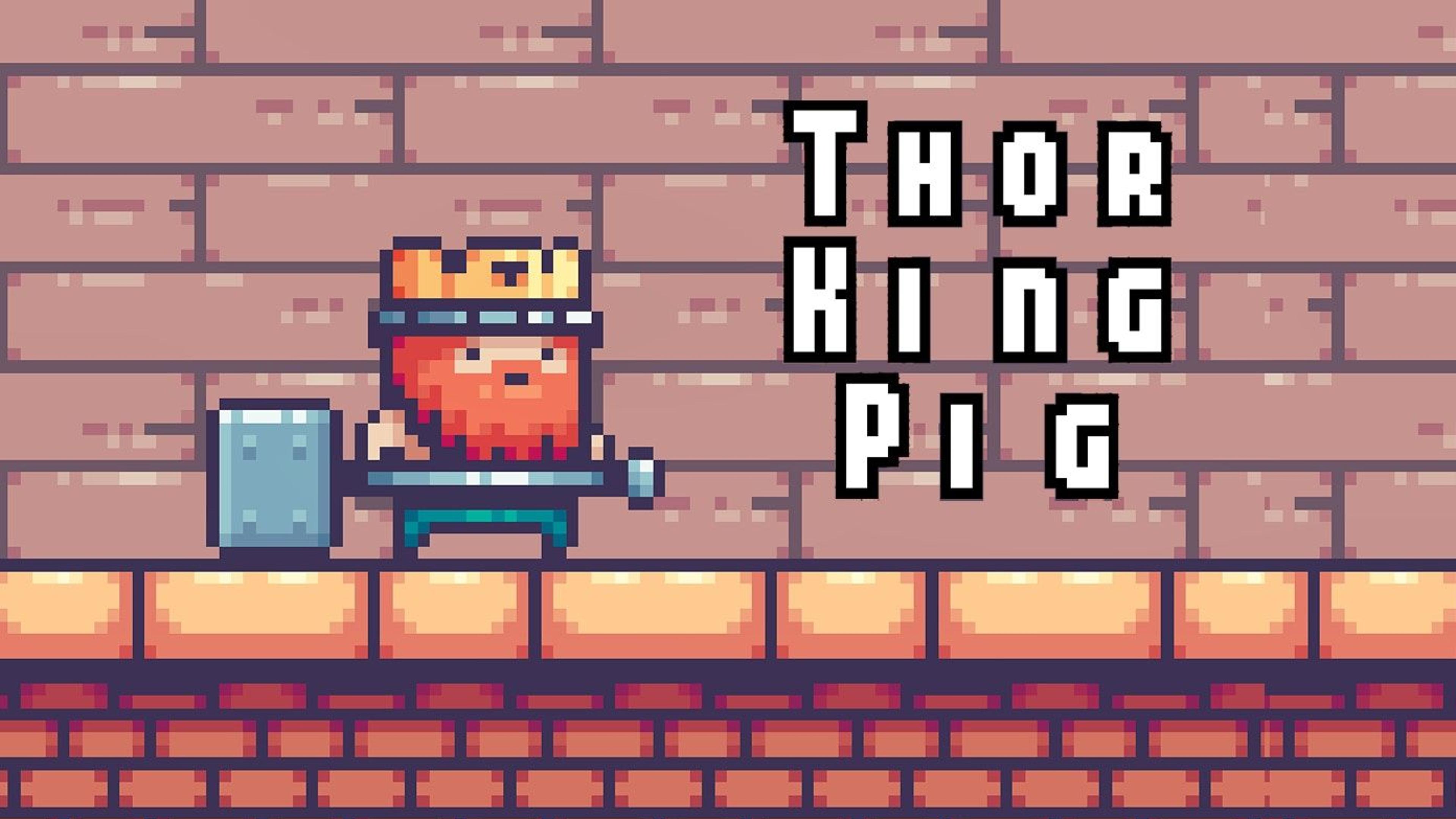 Thor King Pig Logo