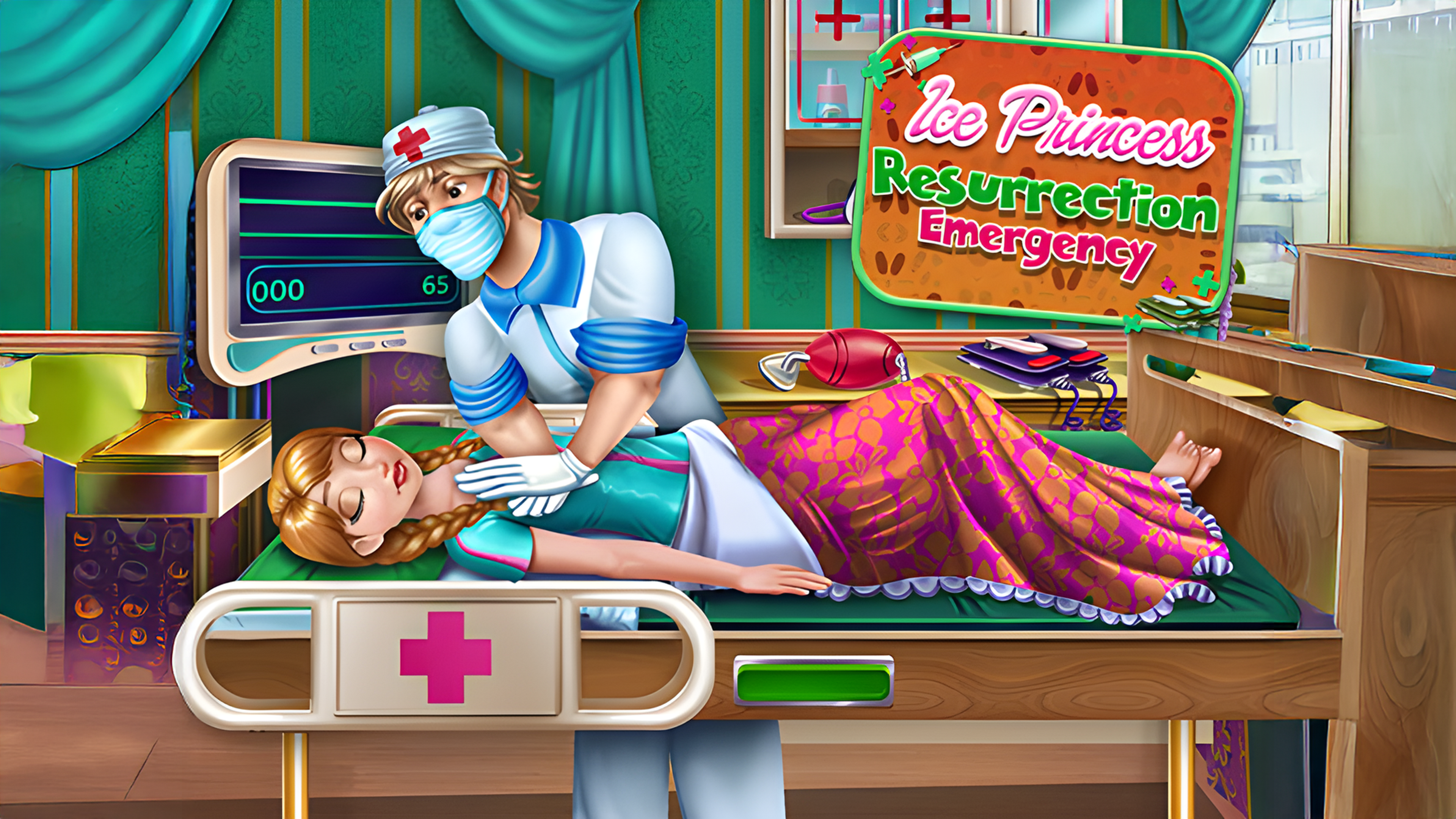 Ice Princess Resurrection Emergency Logo