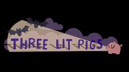 Three Lit Pigs Logo