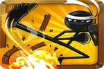 Beat Ninja Smash Game 2D Logo