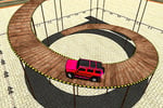 Impossible Tracks Prado Car Stunt Game Logo