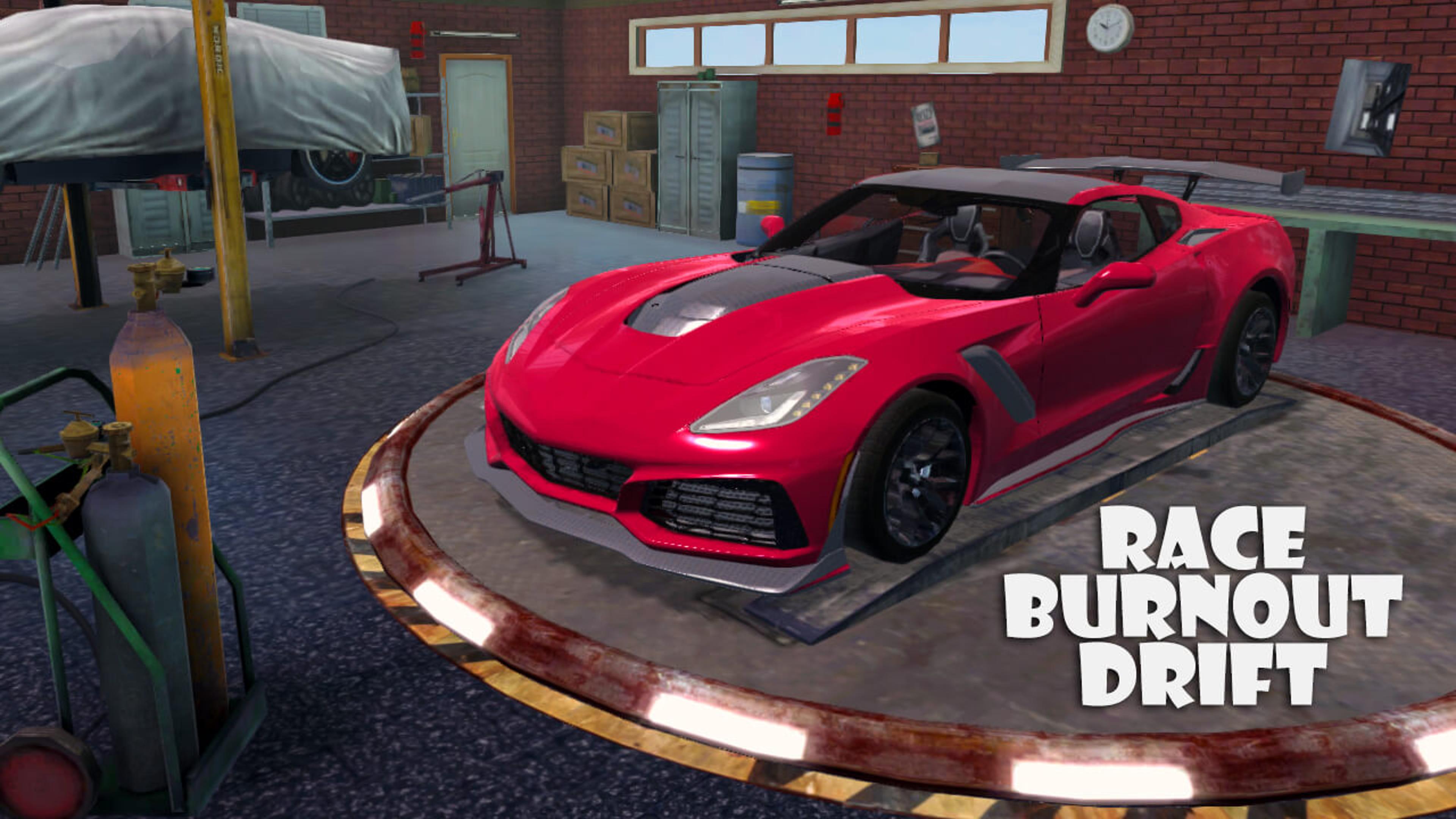 Race Burnout Drift Logo