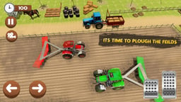 Real Village Tractor Farming Simulator 2020 Logo