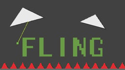 Fling : Move only with Grappling Hook Logo