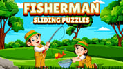 Fisherman Sliding Puzzles Logo