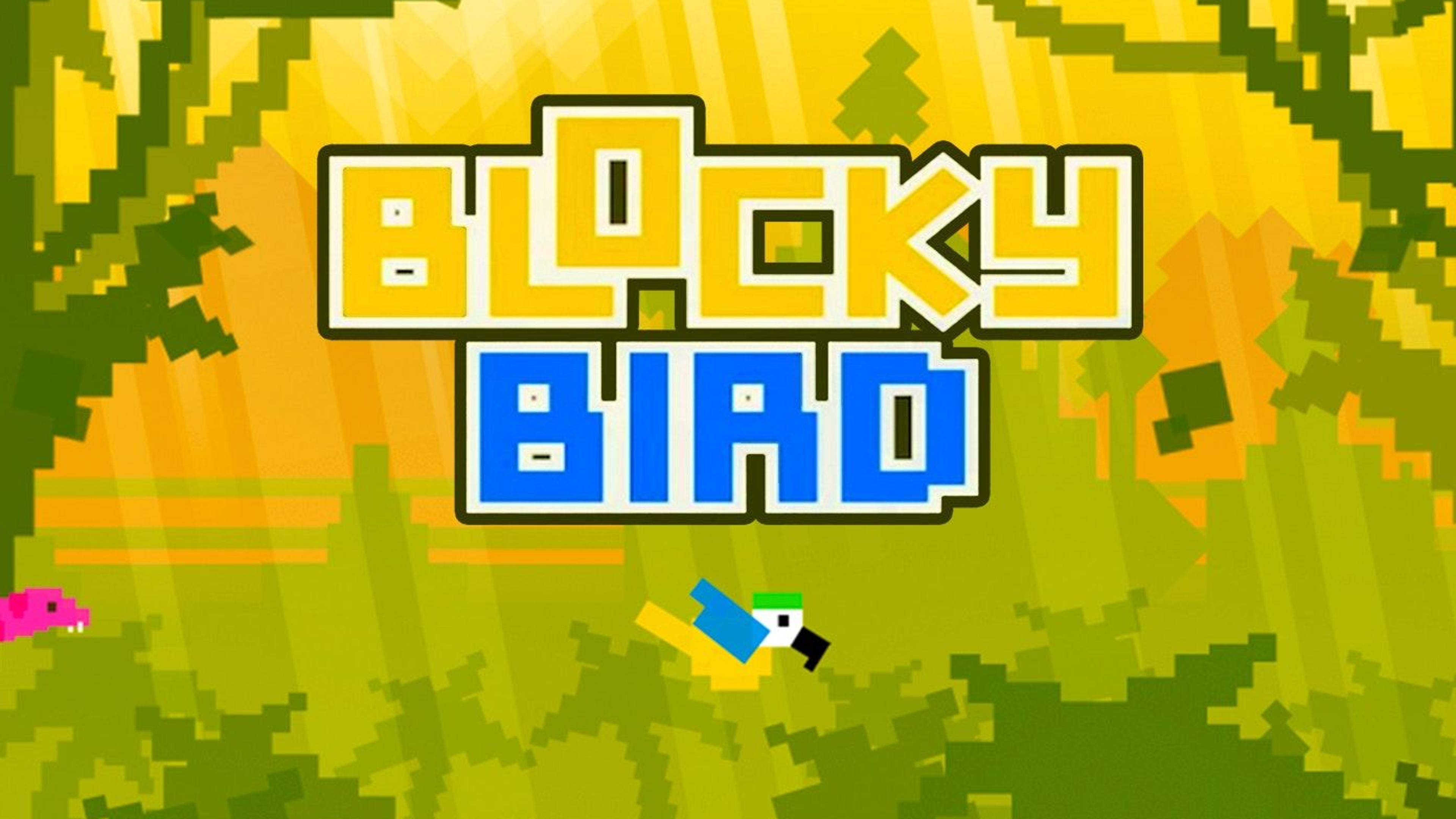 Blocky Bird Logo