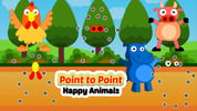 Point to Point Happy Animals Logo