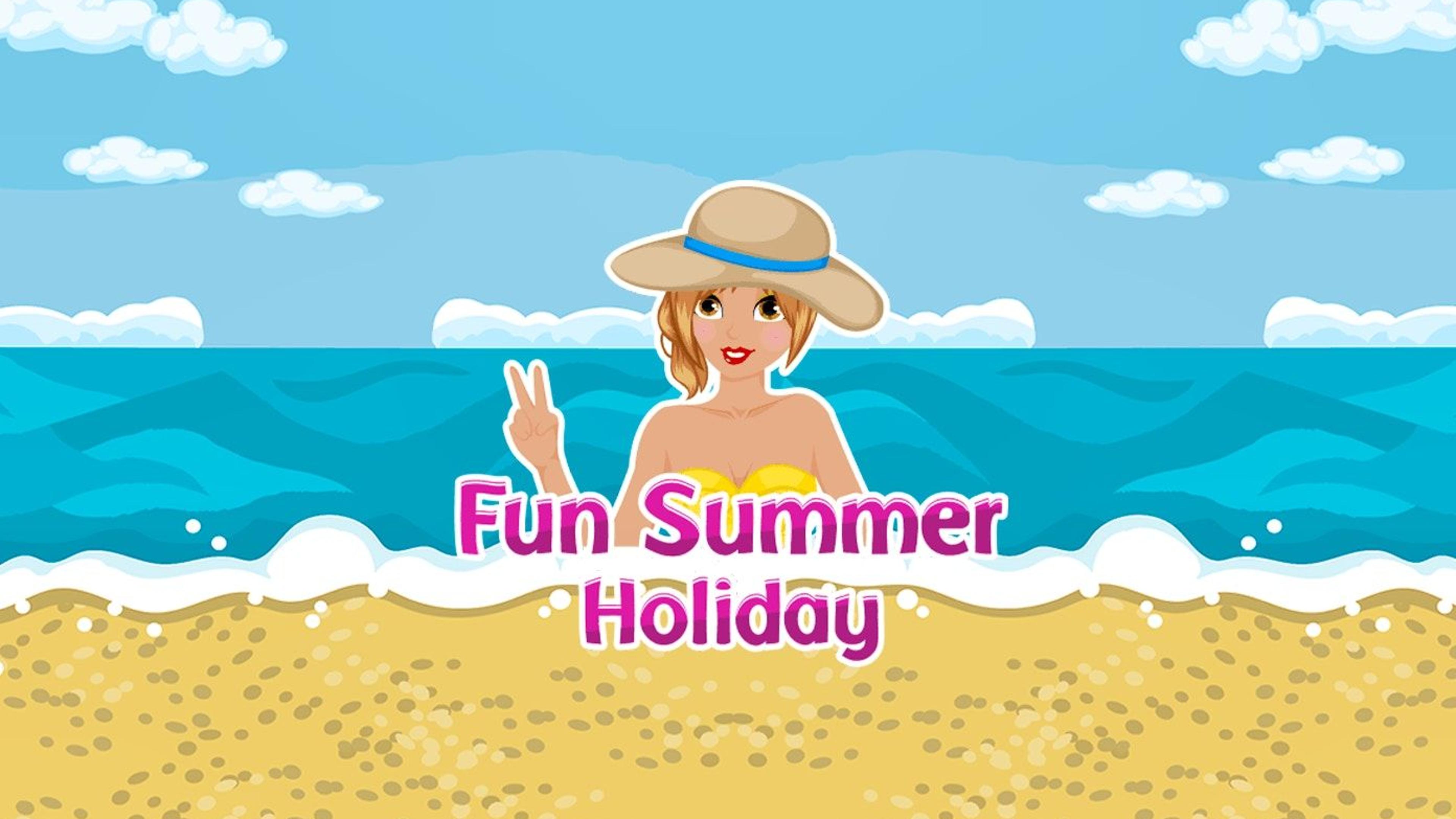 Fun Summer Holiday Logo