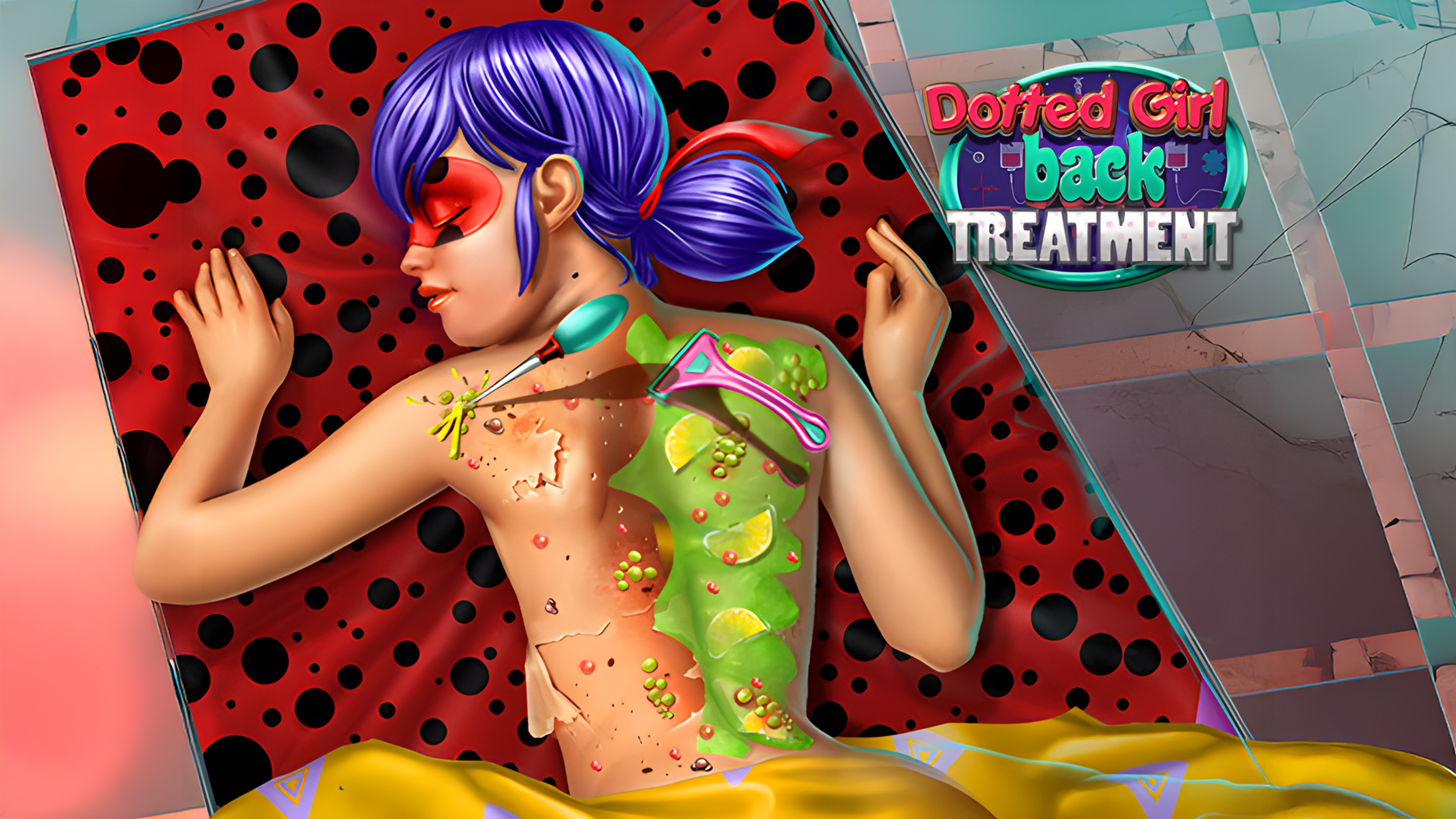 Dotted Girl Back Treatment Logo