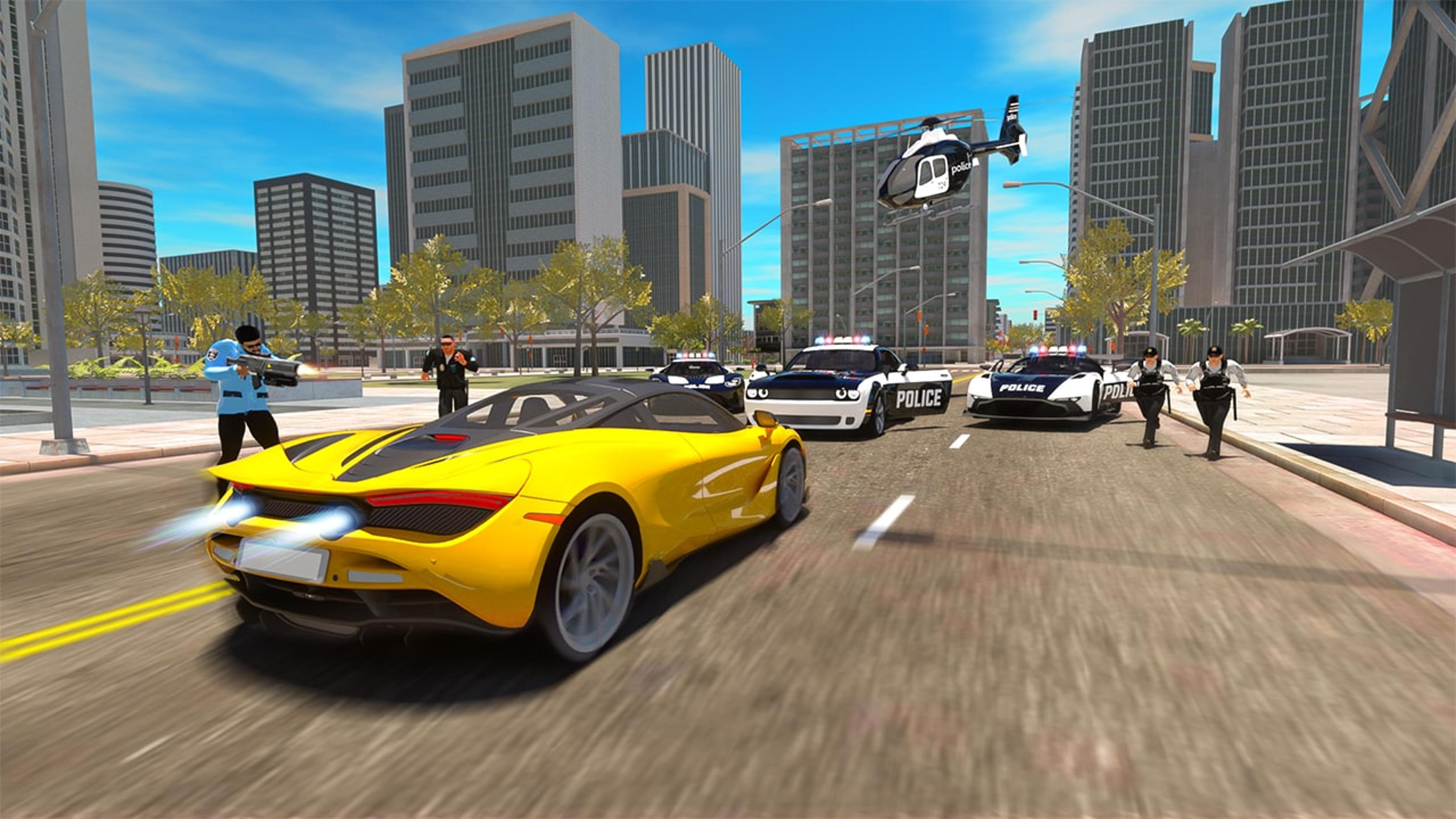 Police Car Cop Real Simulator Logo