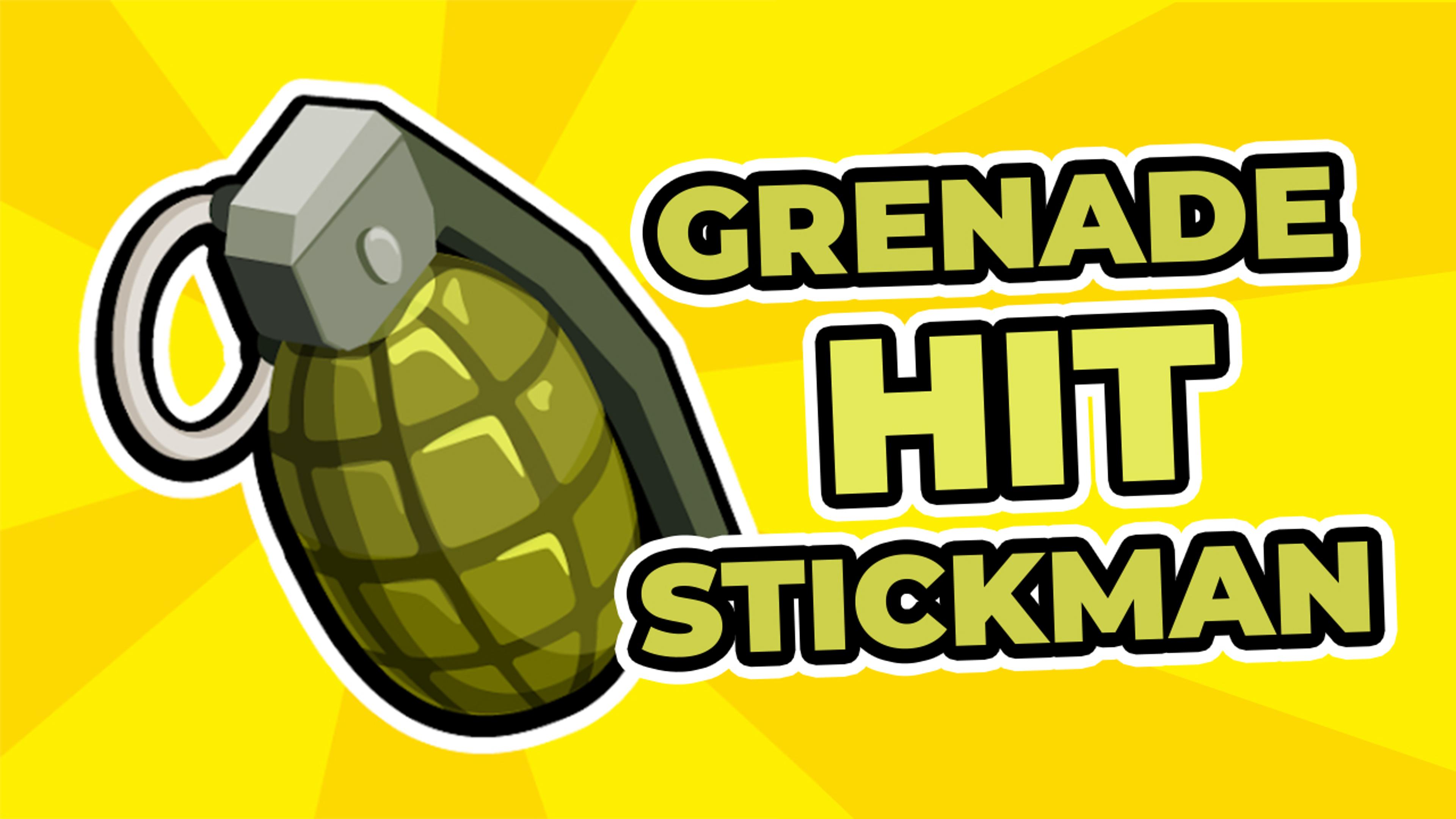 Grenade Hit Stickman Logo