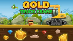Gold Truck Crane Logo