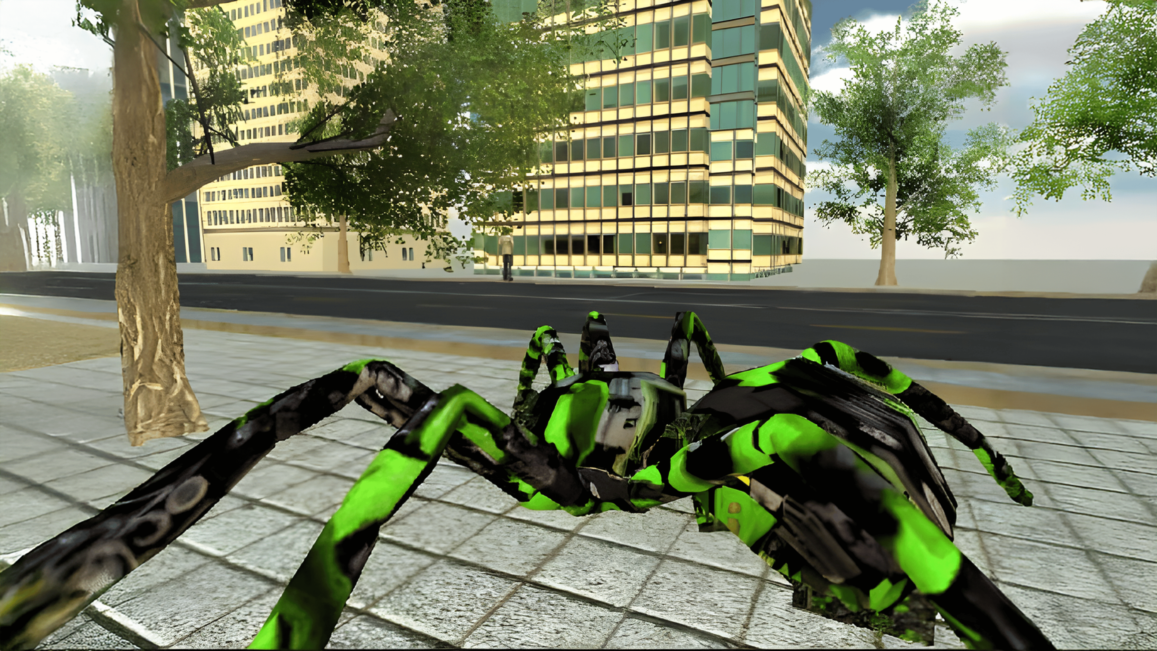 Robot Spider Transport Logo