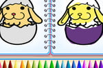 Coloring Bunny Book Logo