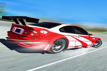 Extreme Sports Car Shift Racing Game Logo