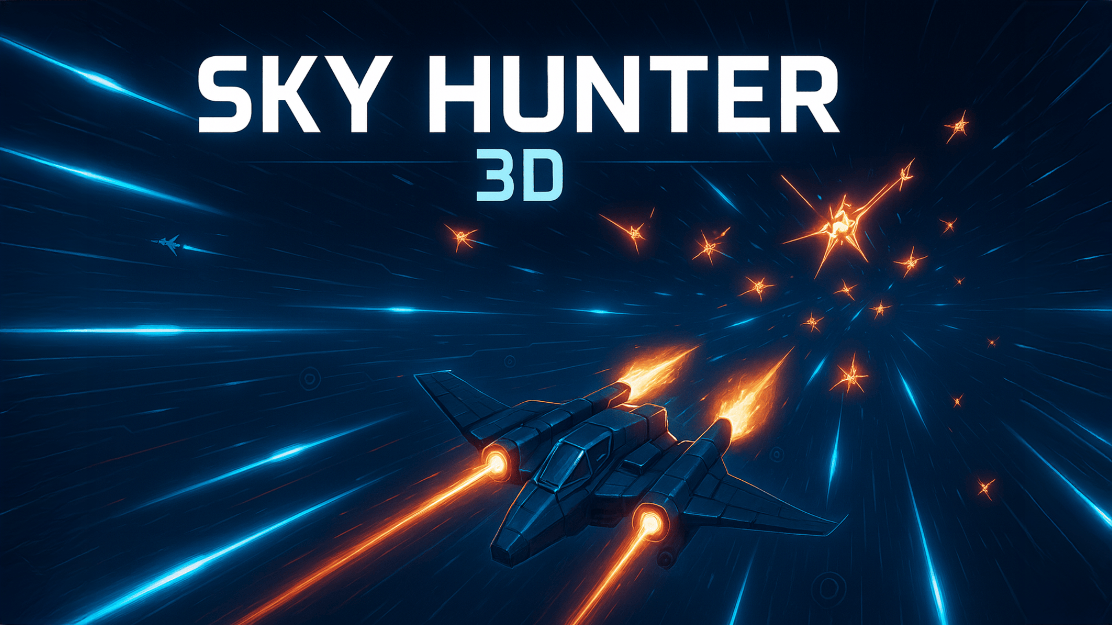 Sky Hunter 3D Logo