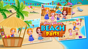 Baby Hazel Beach Party Logo