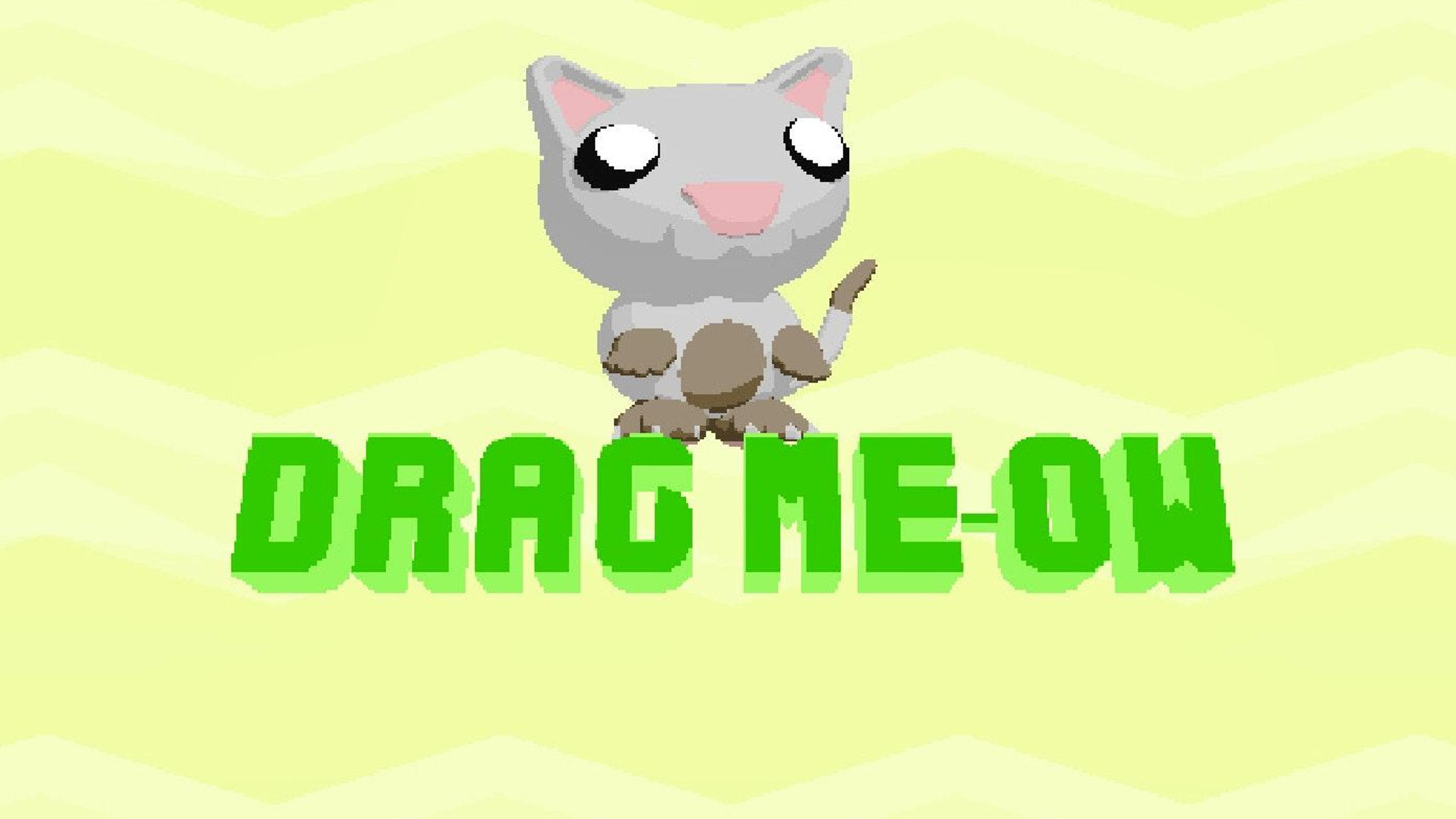 Drag me-ow Logo