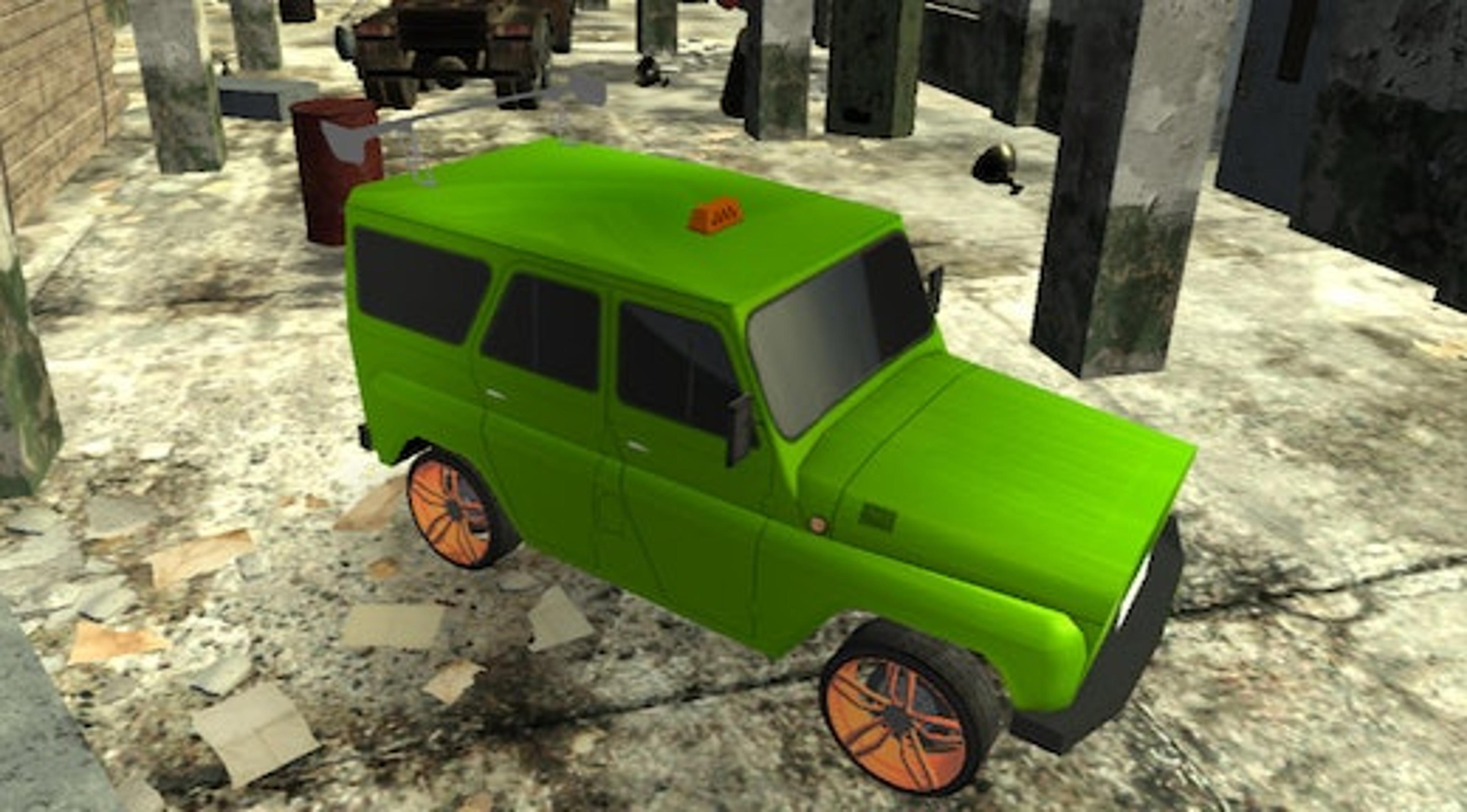 Russian UAZ 4x4 Driving Simulator Logo