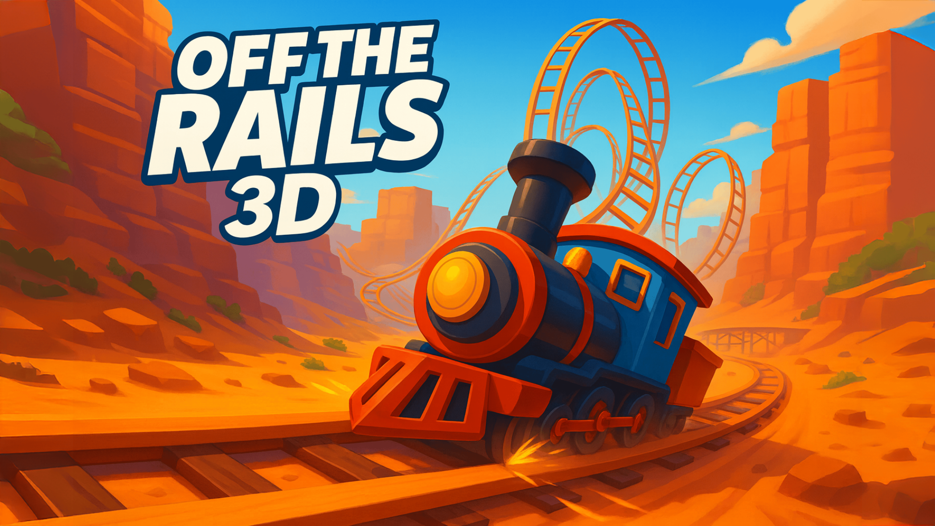  Off The Rails 3D Logo
