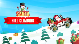Santa Hill Climbing Logo