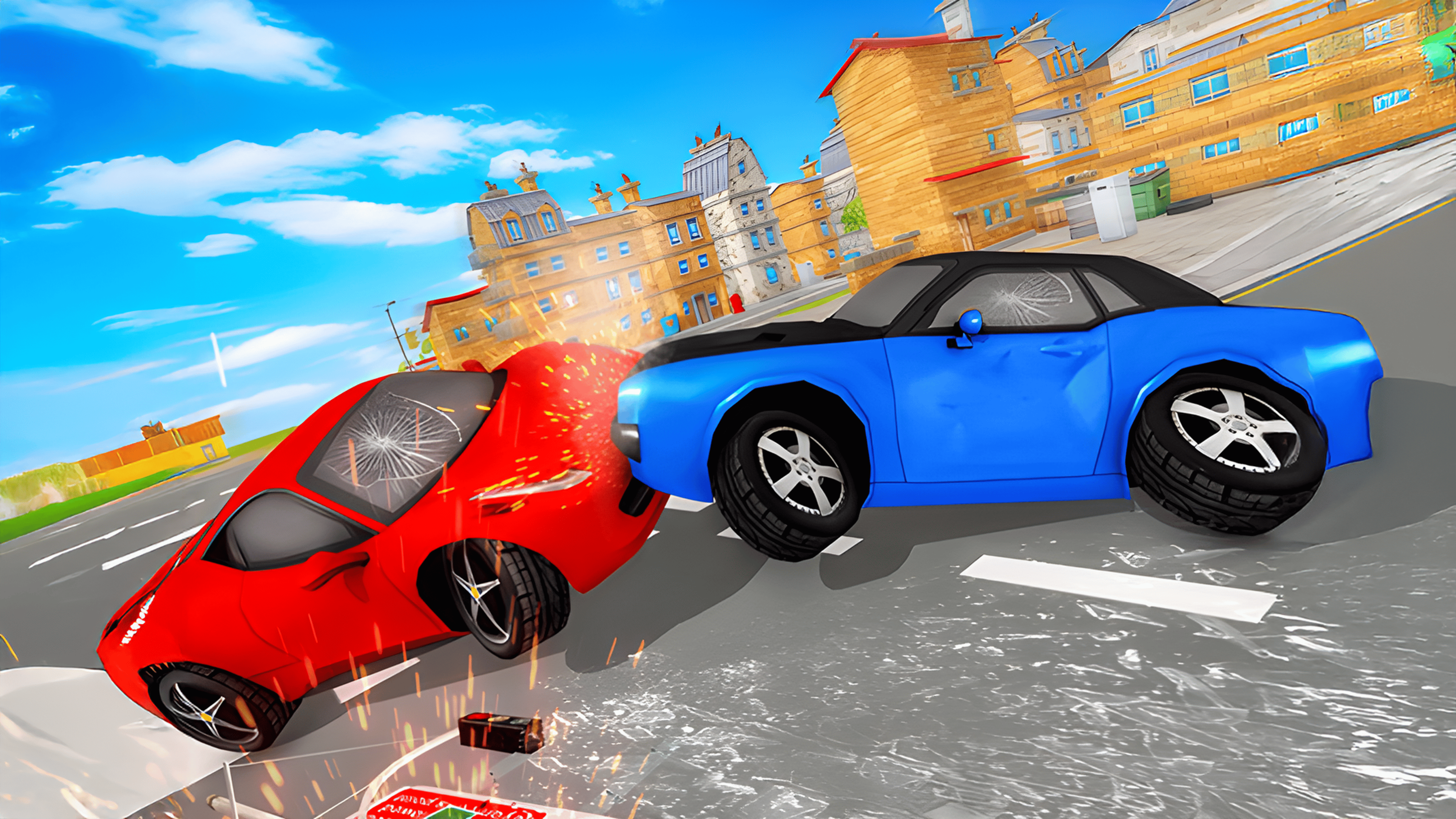 Car Destroy Car Logo