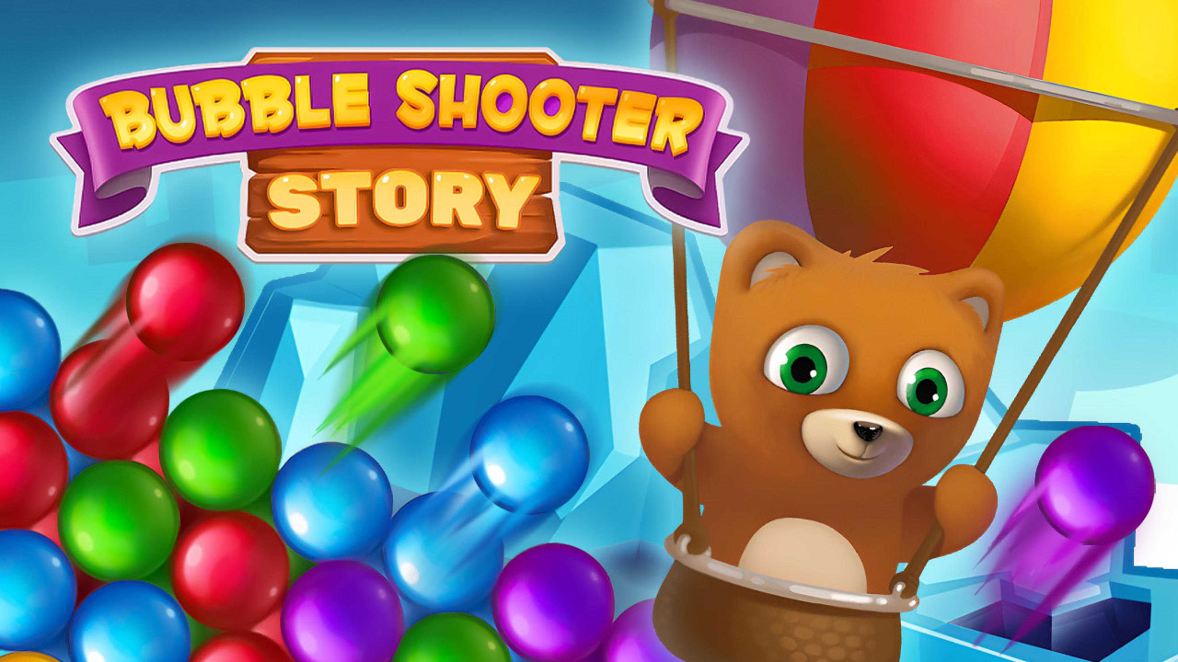 Bubble Shooter Story Logo